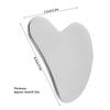 Herramienta Facial Gua Sha Multifuncional Acero Inoxidable Lifting Facial Reafirmante Tabla de Raspado