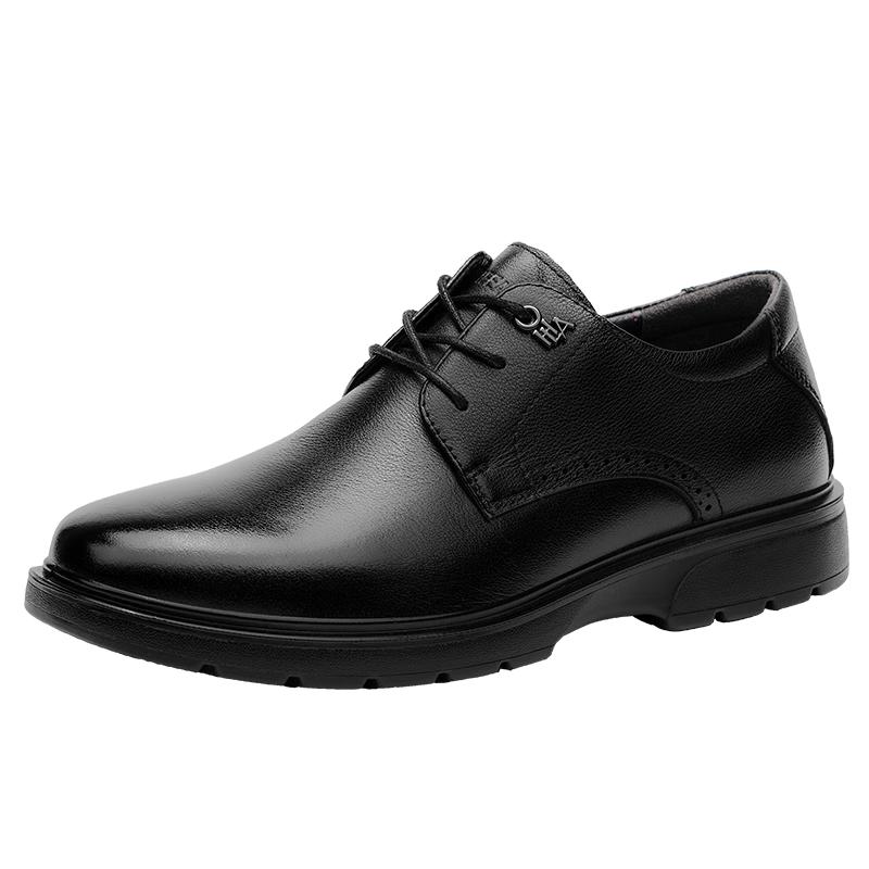 Мужские кожаные туфли-оксфорды HLA в стиле business casual 38