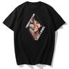 Anime Attack on Titan Print T-Shirt Peripheral Short Sleeve Summer New Men's and Women's Streetwear