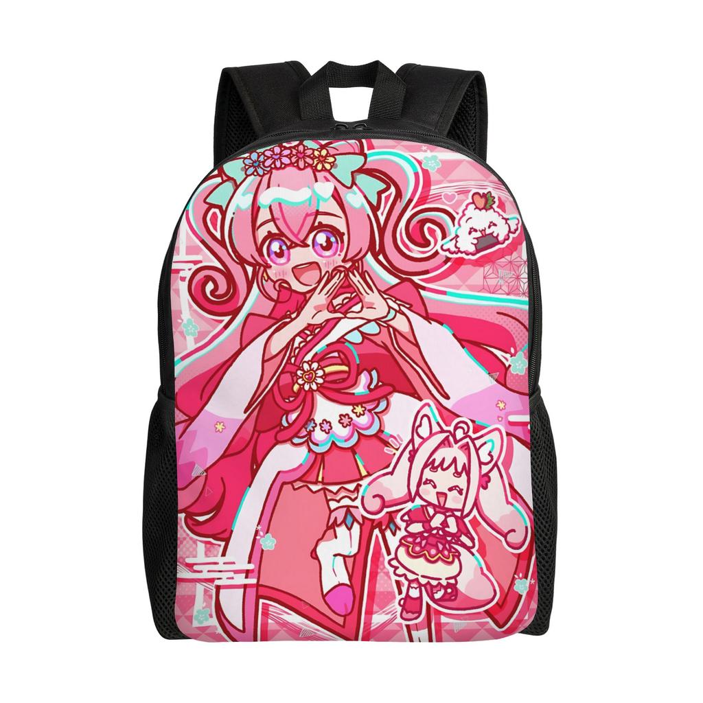 Pretty Cure Backpack Ita Bag Kpop Lolita Style Mochila Cool Camping Retro Washable Rucksack