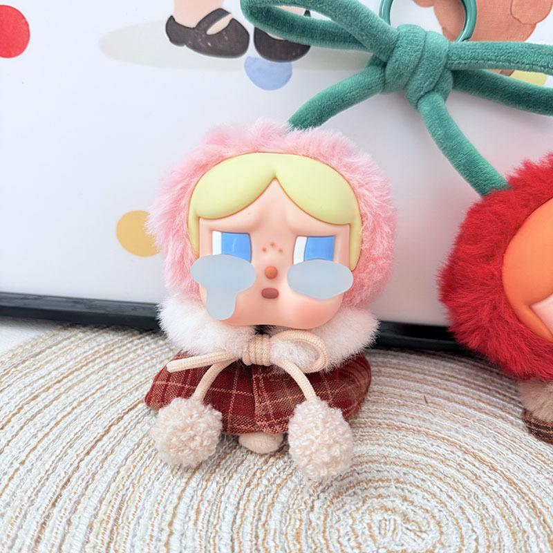 

For Crybaby Doll Clothes Fashion Cherry Dresses Color Match Clothes Dolls Accessories Cute Decoration Little Clothes #04