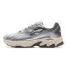 Li Ning Slip Resistant Abrasion Resistant Cushioning Low Top Casual Running Shoes Men's Silver Blue ARXV003-1