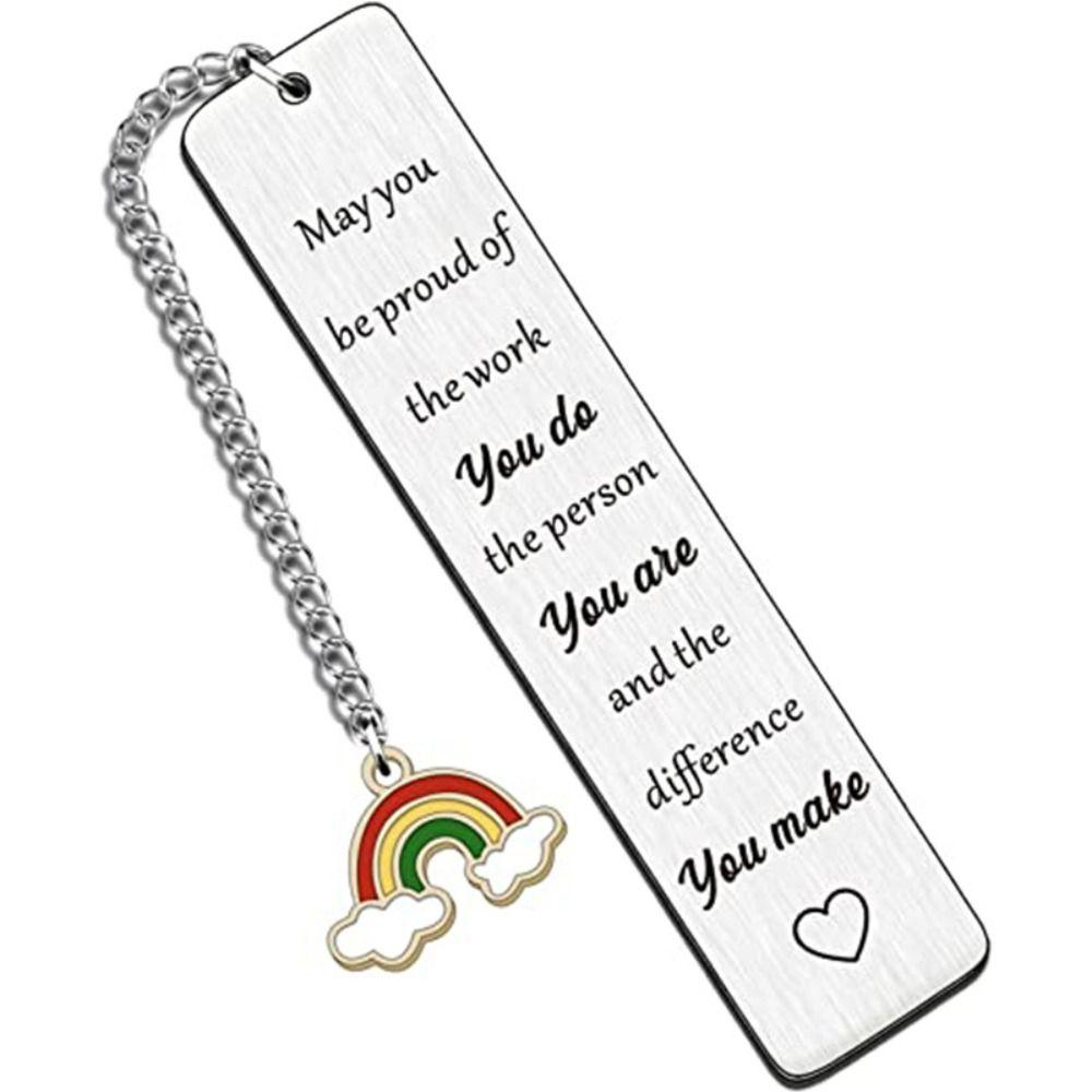 Friend Stainless Steel Perfet Bookmarks Book Support Book Clip High Quality