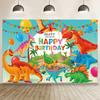 Happy Birthday Dinosaur Background Picture Forest Party Decoration Background Dinosaur Poster Background Baby ShowerJungle Photo