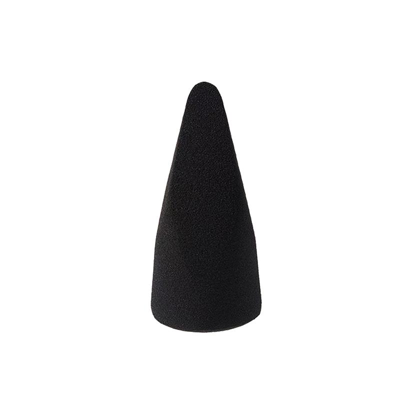 

1/2Pcs Precision Makeup Sponge Black Brown Wet And Dry Use Soft Sponge Powder Puffs Fingertips Cosmetic Puff Easy To Use Tools 1pc чёрный