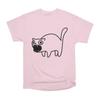 Men Casual Shirts Short Sleeves NOT ON THE CARPET Pink Tees Oversized T-shirts