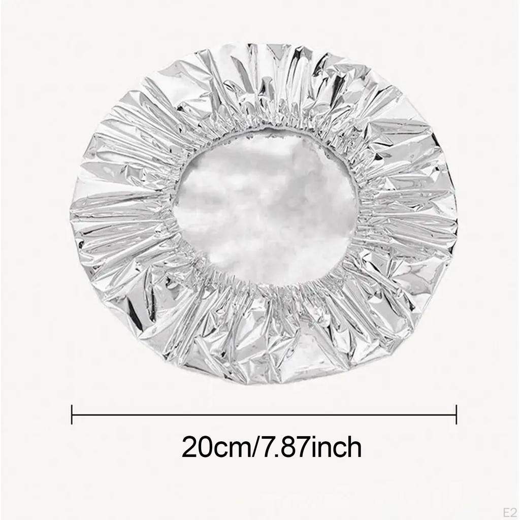 Aluminum Foil Bowl Cover Lids Insulation Thickened Reusable Food Storage Covers Wrap for