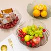 Fruit Plate Dinner Bowl Salad Plate Snacks Dessert Plate Wedding Candy Plate Plastic Serving Plate Decorative Bowl