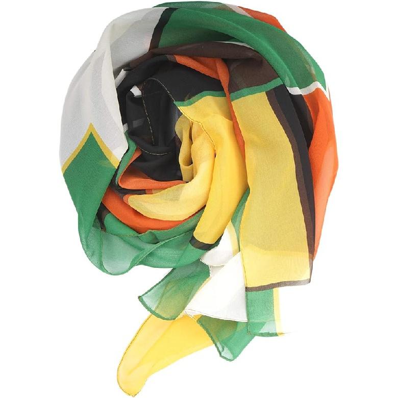 Sciarpa Scialle Leggero Tinta Unita Misto da Donna per la Stagione Primavera Estate