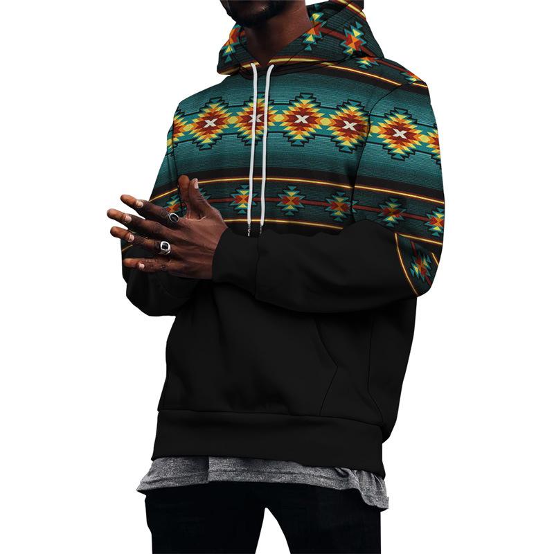 Новые толстовки с геометрической графикой Aztec с 3D-принтом для мужчин и женщин — фото 9