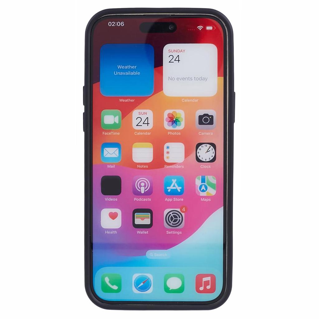 For iPhone 15 Plus Skin-touch Phone Case Kickstand Design TPU+PC+Magnet+Metal Shell Compatible with MagSafe