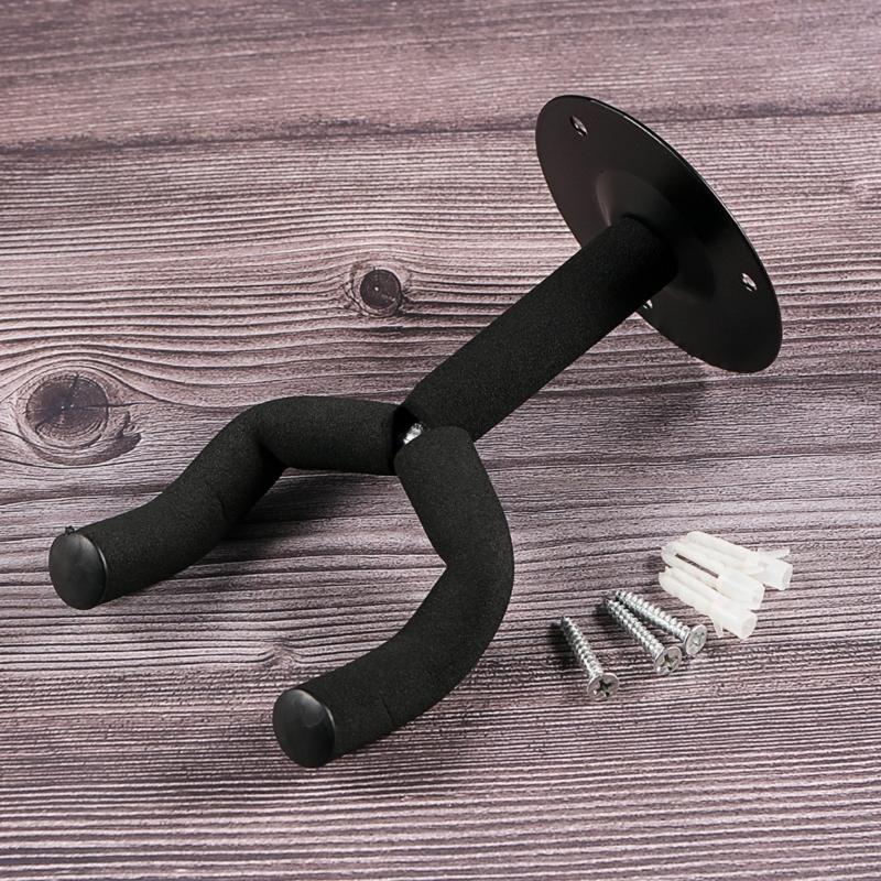 Guitar Wall Mount Hanger Guitar Wall Hanger Hook Wall Hanging Bracket Holder Guitar Stand for Guitar Mandolin Ukuleles
