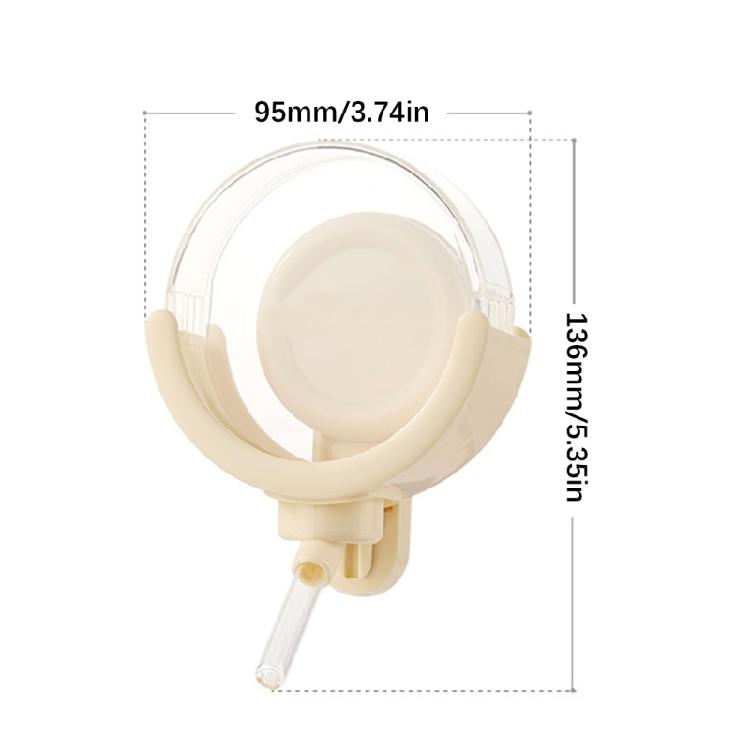 Magnetische Aufhängung Trinkbrunnen für Käfige 150ml Kapazität Tier-Wasserspender Leicht zu reinigen