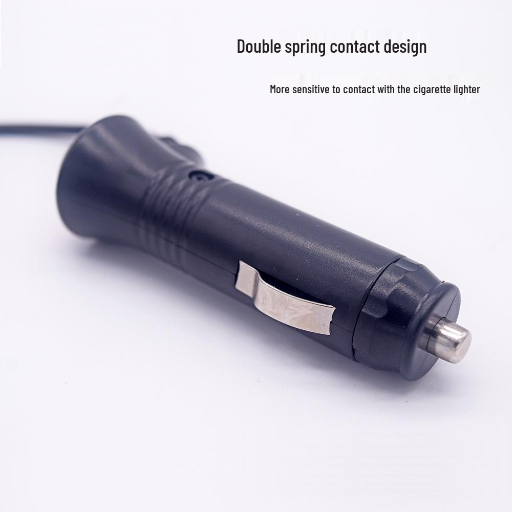 12V/24V Cigarette Lighter Subwoofer Switch Cable for Atmosphere Lights & Massager