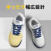 Scarpe da Golf a Calzata Larga per Uomo Scarpe da Ginnastica da Golf con Tacchetti Leggere [FitVille] (2E/4E) - -
