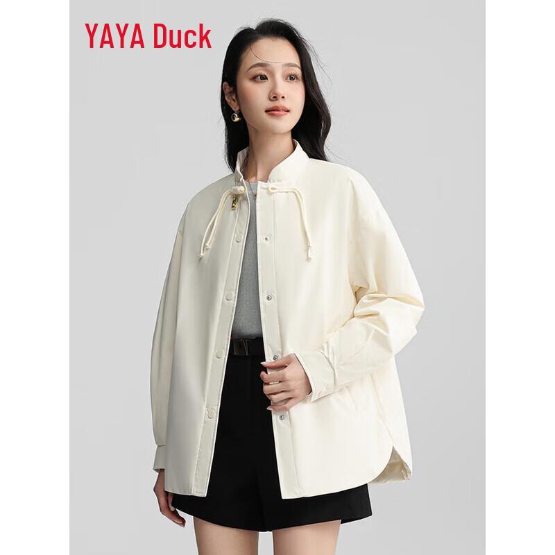 YAYA Women's New Chinese Style Lightweight Down Jacket