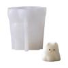 Cat Milk Pudding Silicone Mold Jelly Bowl Cake Cute Cake White Cold Ice Powder Mold Cake Chocolate Dessert Mould Accessories