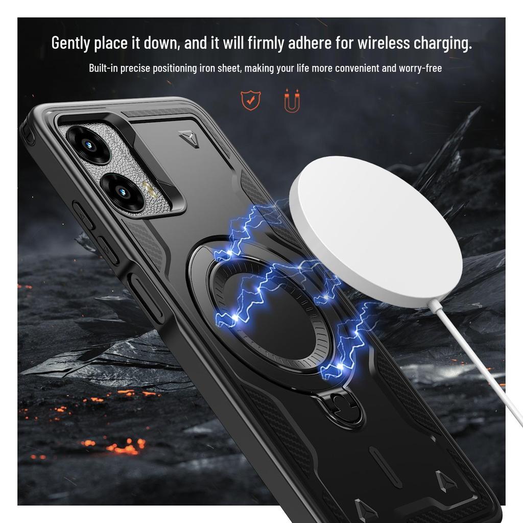 Motorola Moto G 5G 2024 Cross-Border Magnetic Stylus Anti-Drop Case