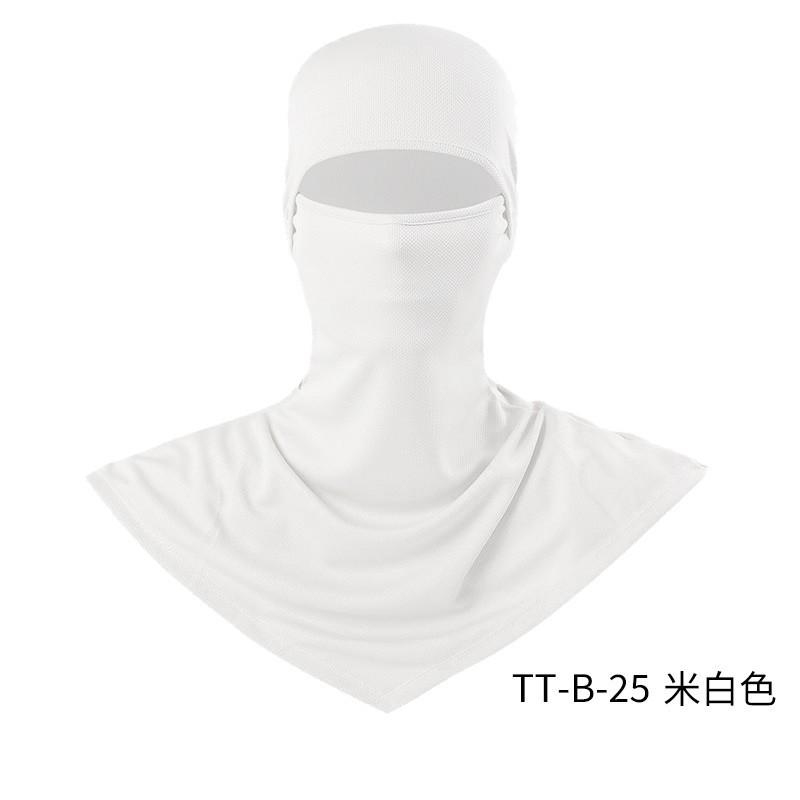 Male face mask UV protection cycling hood neck protection fishing sun protection full mask