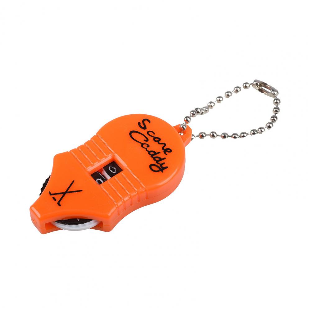Lightweight Golf Score Counter Golf Score Tracker Portable Golf Score Counter Keychain for Outdoor Sports Mini Stroke for Putts