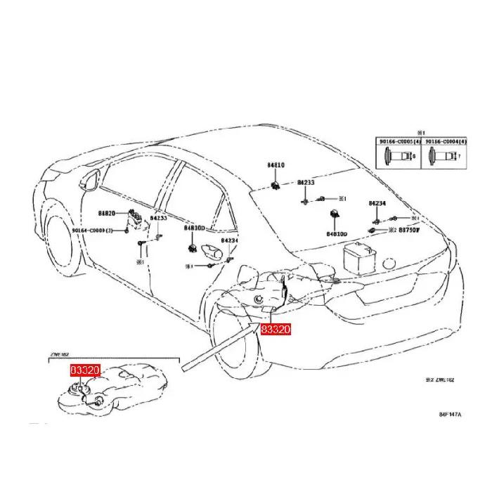 83320-12730 Fuel Level Sensor 8332012730 For Toyota COROLLA AURIS LEVIN RUMION 83320-02160