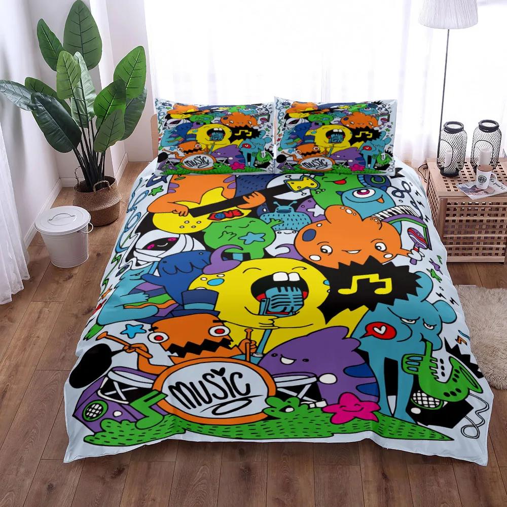 Jean Giraud Duvet Cover Set King Queen Double Full Twin Single Size Bed Linen Set