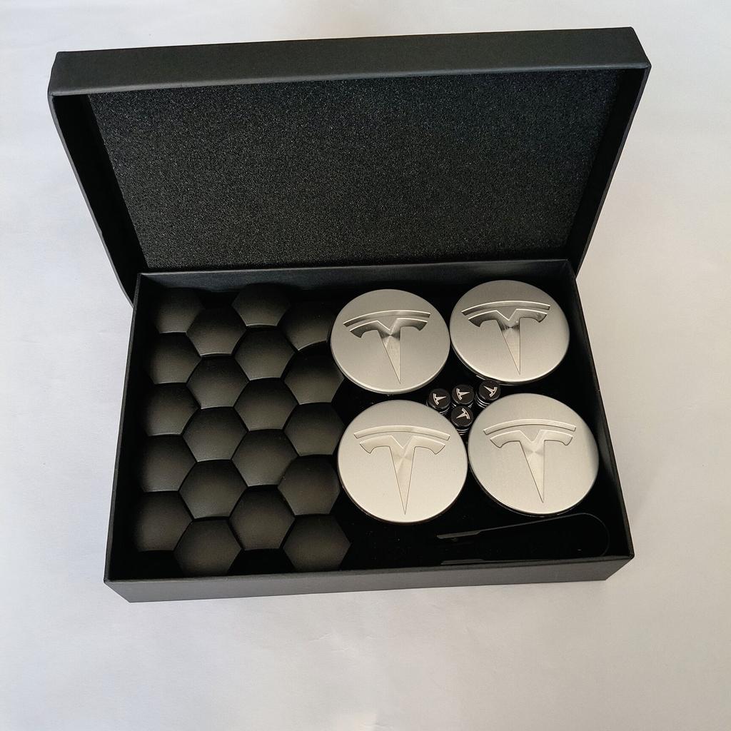 25PCS 29PCS  56/57mm For Tesla Model 3 Y Wheel  Original Car  Center Caps Logo Emblem Rims Hub Cover Caps Badge Accessories