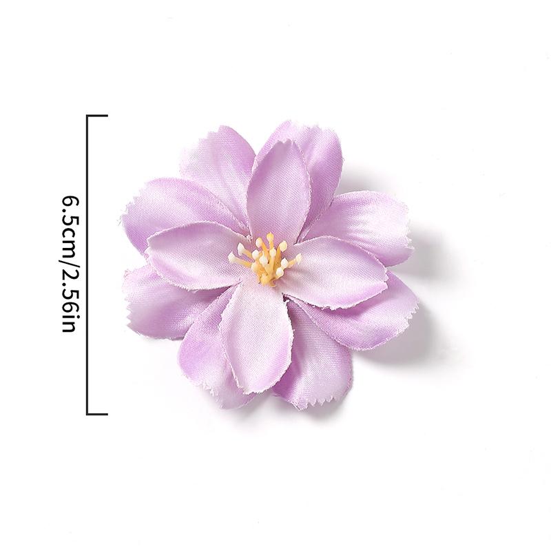 5/10Pcs Silk Artificial Flowers Head 6.5CM Fake Flowers for Home Room Decor Wedding Decoration DIY Garland Gifts Accessories