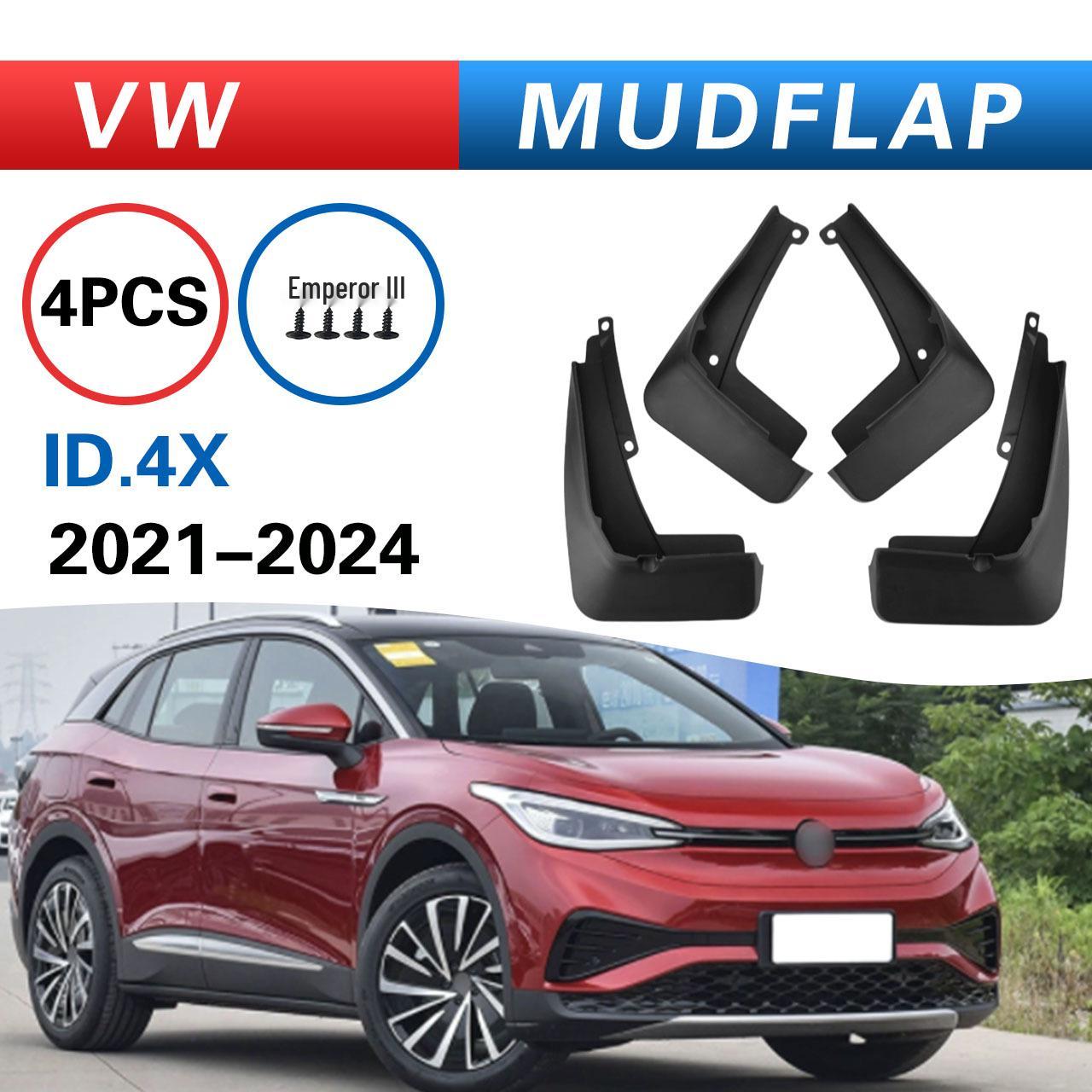 Volkswagen ID.4X 2021-2024 Car Mud Flaps, Foreign Trade.