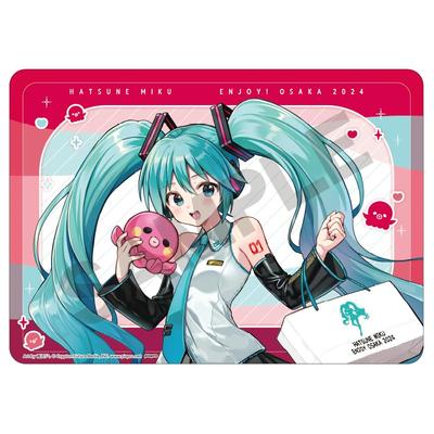 Crux Hatsune Miku Gummi-Matte Hatsune Miku Enjoy Osaka 2024 ca.. H372 x 522 x T2mm Aus Gummi