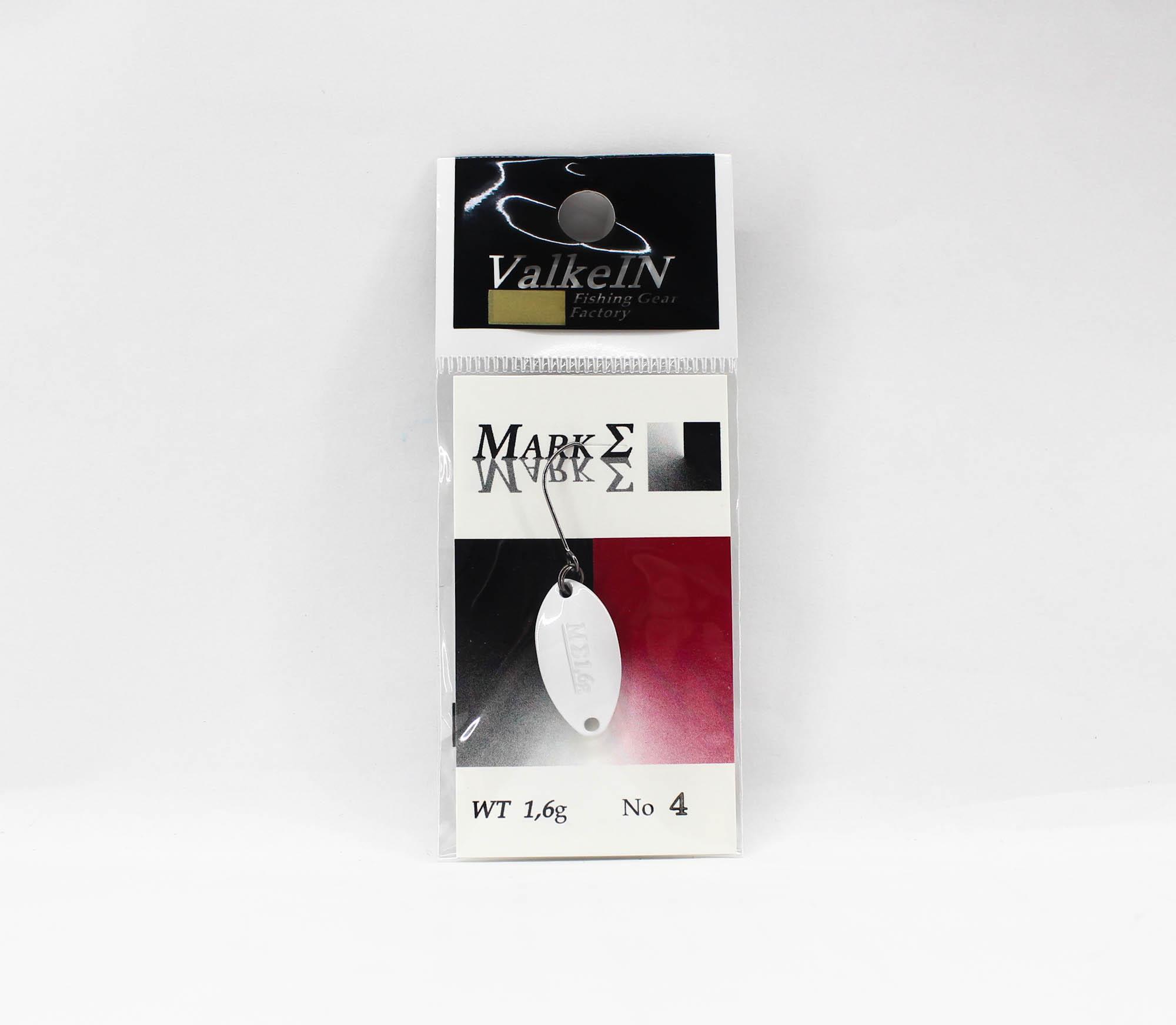 

Valkein Spoon Mark Sigma 1,6 грамма Тонущая приманка No4 (7214)