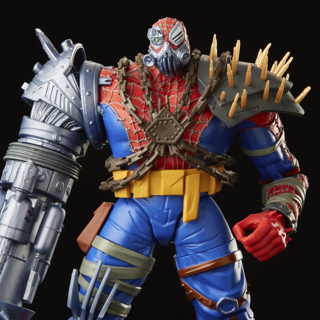 Marvel Legends Series Cyborg Toy Across the Deluxe Action Figure Ages Spider-Woman 6" Spider-Man Spider-Verse 4+