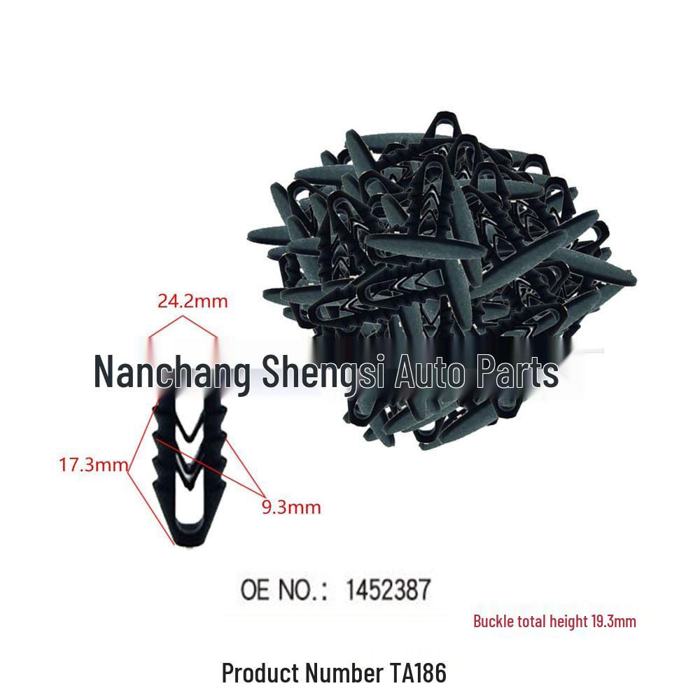 

Fiat Car Interior Trim Panel Clips: Accessory Rivets for Decoration & Fixing 10000 units