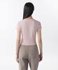 MUSINSA STANDARD WOMAN Women'S Slim Crop Crew Neck T-Shirt [Desert Pink]