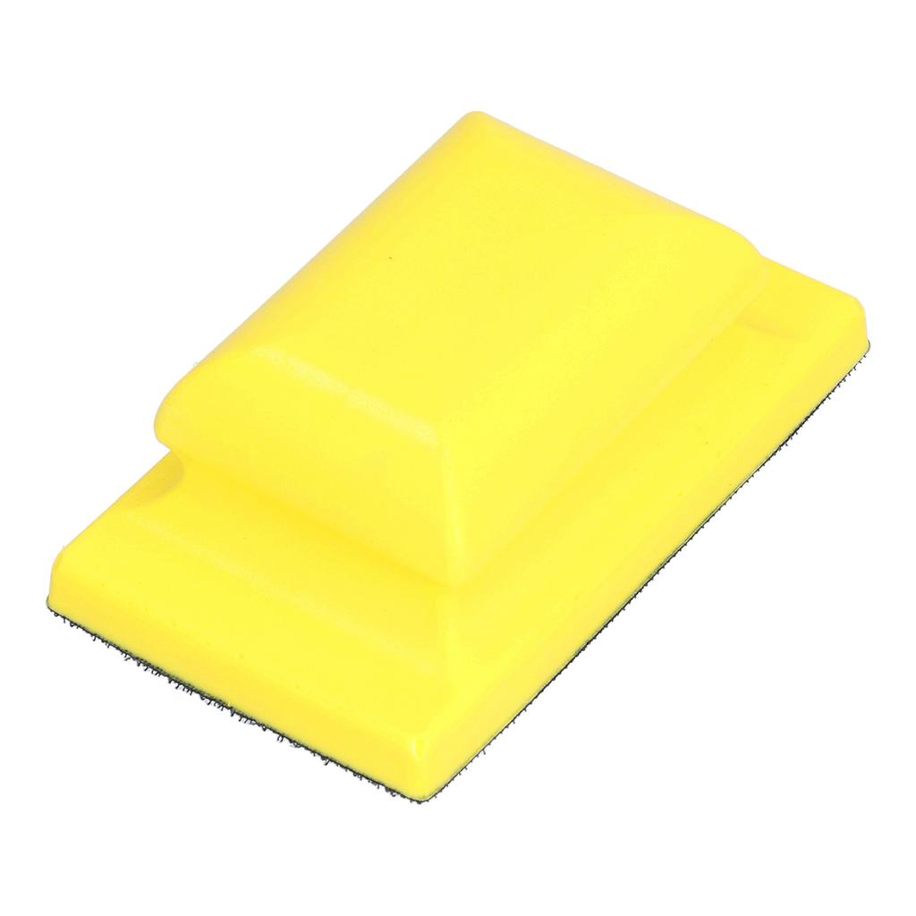 Pad de șlefuire manuală Pătrat Bloc de șlefuitor din spumă PU cu scai Accesorii pentru lustruirea lemnului