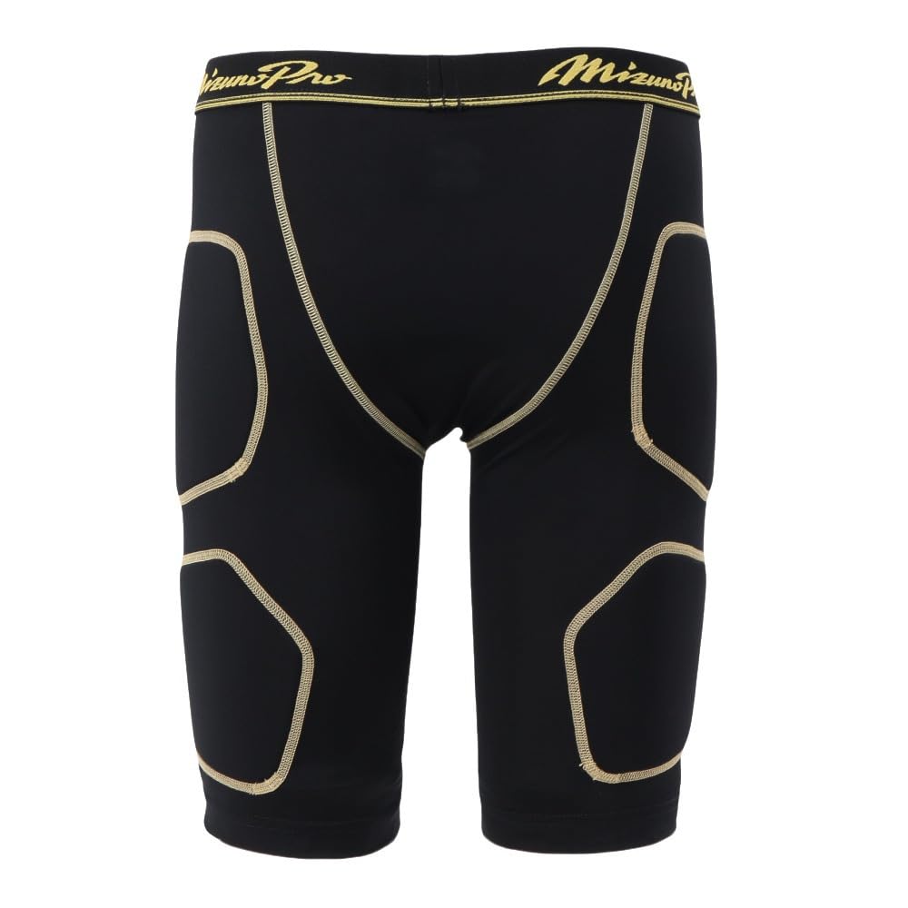 Mizuno Baseball Sliding Pants MP 12JBAP1190 (MIZUNO) (Black/S/Men's)