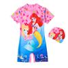 Girls' Summer One-Piece Swimsuit - Professional Hot Spring Swimwear for Kids
