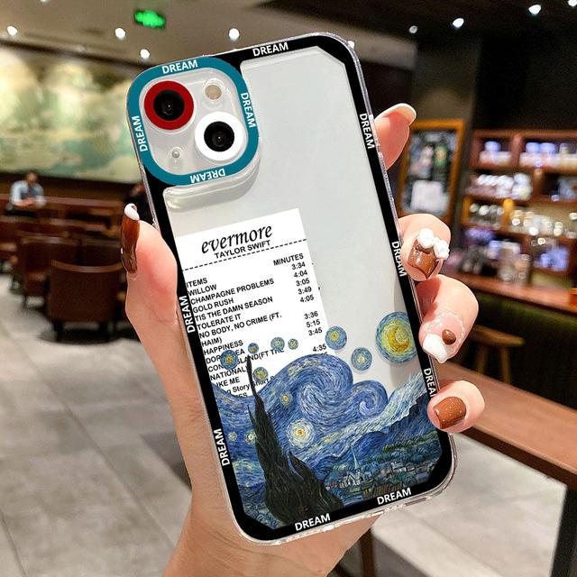 Soft Case For Iphone 14 Plus Case Clear Flower Funda Iphone 12 13 11 Pro Max Mini 7 8 Plus Se 2022 2020 X Xr Xs Max Back Cover