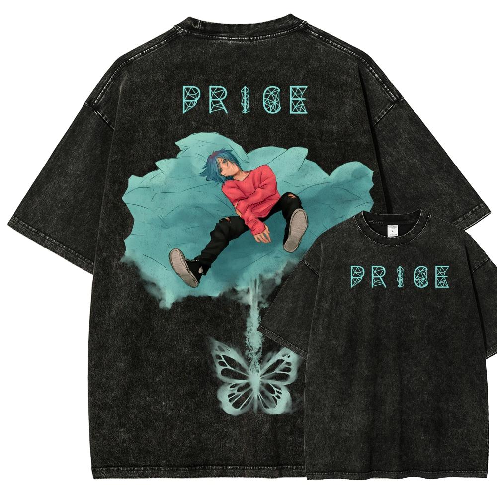

Life Is Strange Washed Tshirt Oversized Unisex Year round clothing personality Clothes Streetwear Trendy Yk Short Sleeves soft 2XL