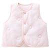 Baby Castle Sizes Smile Sugar Made in Japan Vest, 70-80, Cotton, Baby, Pink,