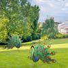 Pfauen Statue mit Schöne Schwanz Pfauen Garten Dekore Outdoor Garten Dropshipping