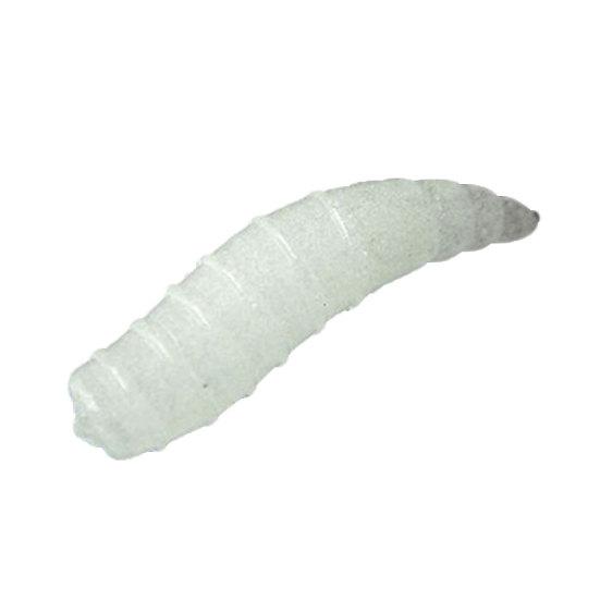 1.6cm Sea Night Glow Pesca 50pcs Fishing Lure Maggot Grub Soft Baits Worms Noctilucent Luminous H11759|26501 Fishing Gear