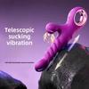 Automatic Telescopic Vibrator Clitoris Nipple Sucking Stimulator Heating Gun Clitoris Climax Artifact Female Masturbator