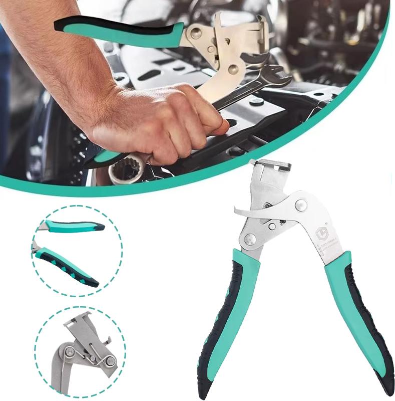 Multi-functional Car Repair Tool Clip Pliers, Fuse Removal Wire Stripping & Fastener Remover for Vehicle Interior