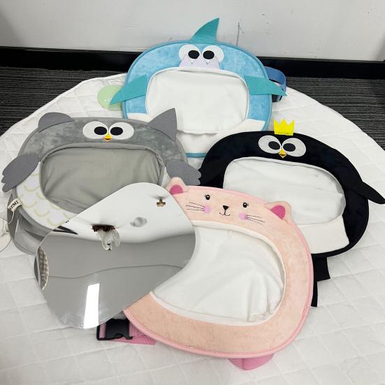 Baby Seat Mirror Reflective Large Vision Acrylic Cute Cartoon Safety Back Babyview Mirror Household Supplies