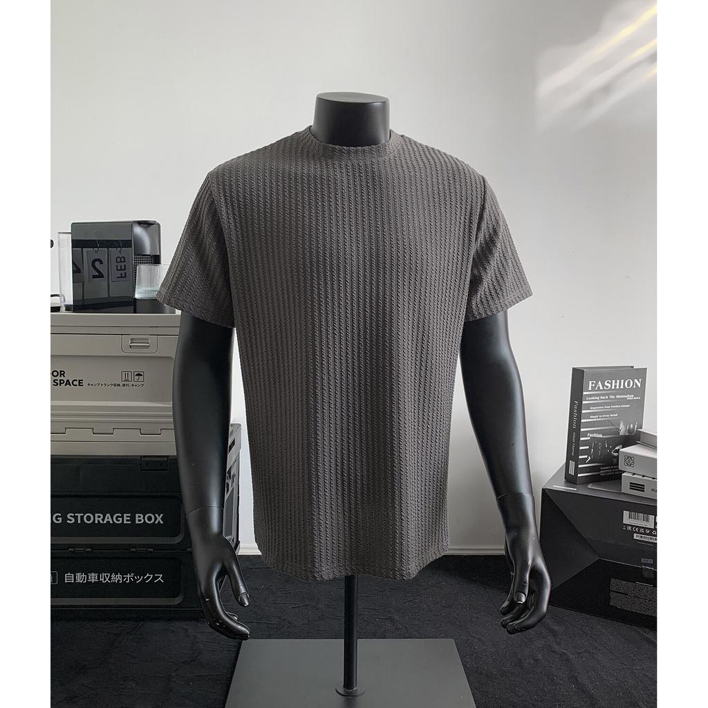 Pit Strip Short-Sleeved T-Shirt Men'S Half-Sleeved Bottoming Shirt Loose And Versatile Japanese Summer Youth T-Shirt