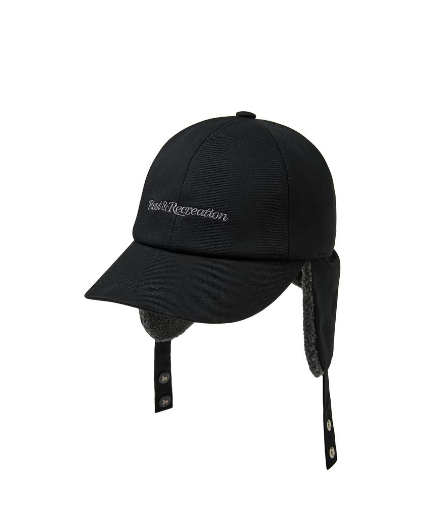 REST&RECREATION Ear Flap Cap - Dark Navy