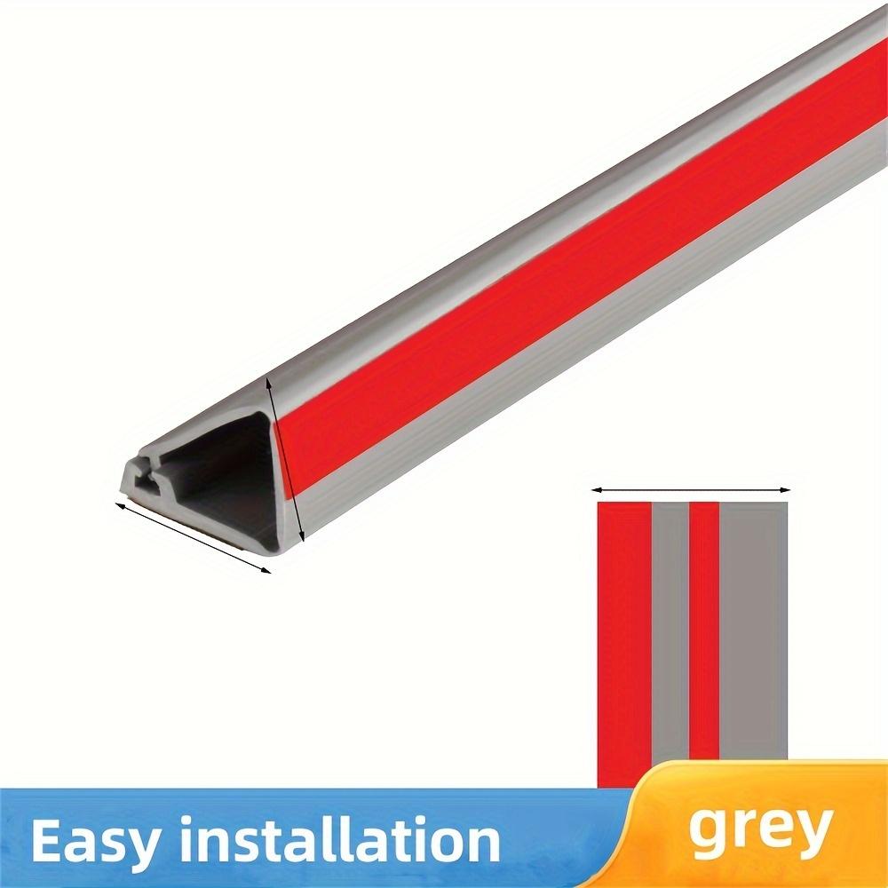 

1PC 1/2m Cable Cover Protector Self-Adhesive Wire Protection Strip Wear Resistant Prevent Trip Wall Wire Organizer 1m серый
