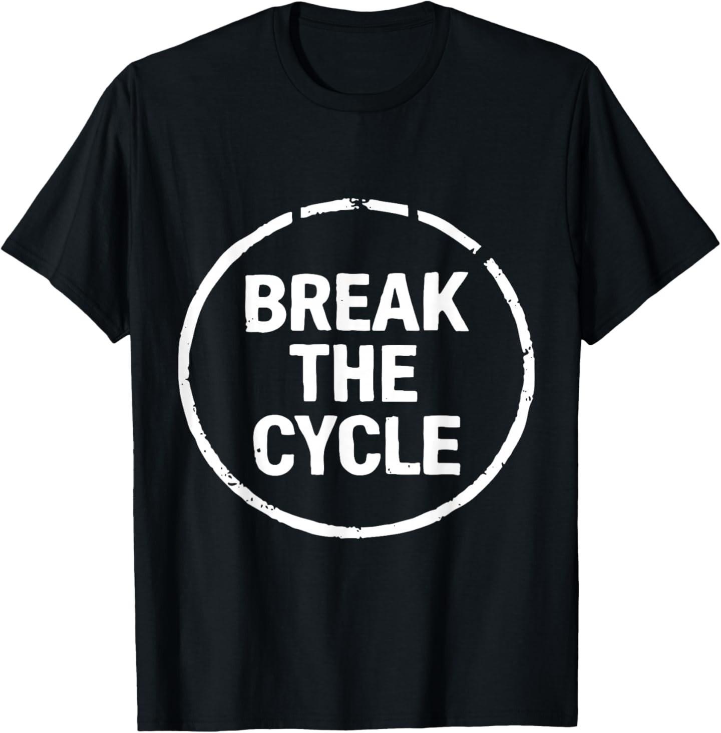 Break the Cycle T-Shirt S разноцветный