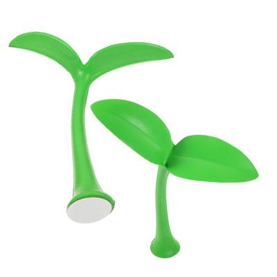 CHILDWEET 2pcs Car Sticker Seedling Sprout Car Topper Grass Bean Car Sticker Car Exterior